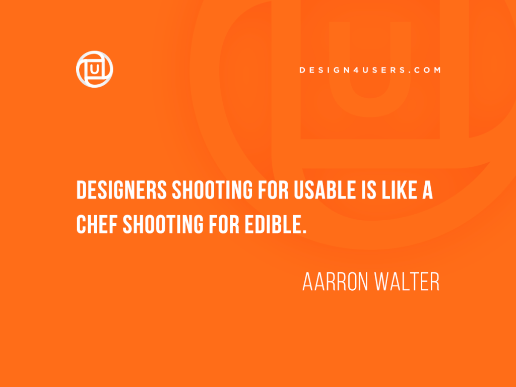usability design quote