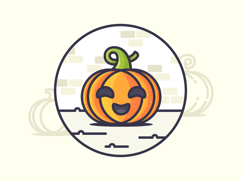 pumpkin icon halloween