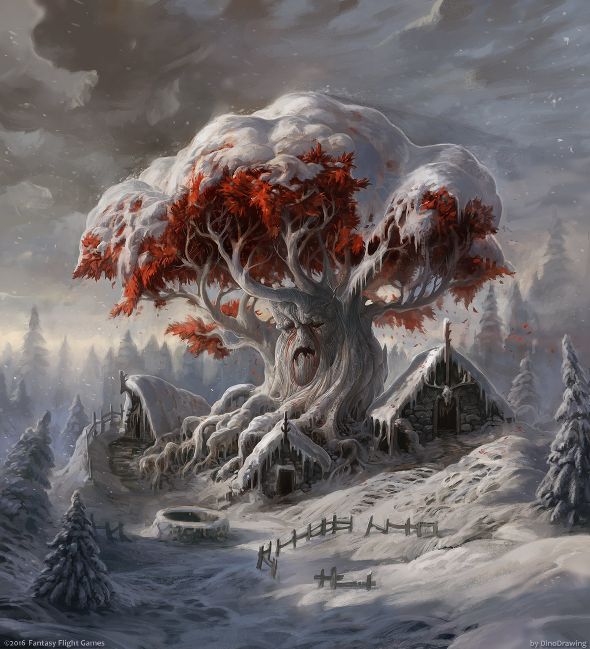 The Winter Is Here: Digital Art Inspired by The Game of Thrones