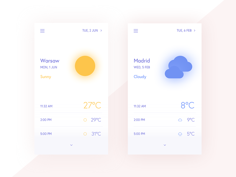 mobile-weather-app-UI