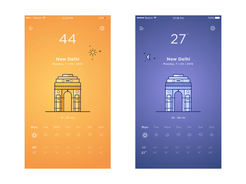 New-Delhi-weather-app