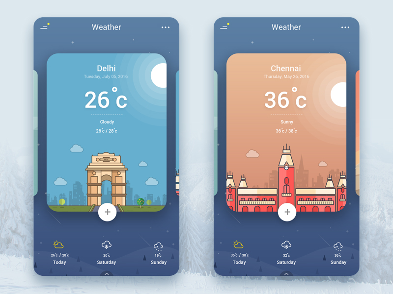weather-app-concept