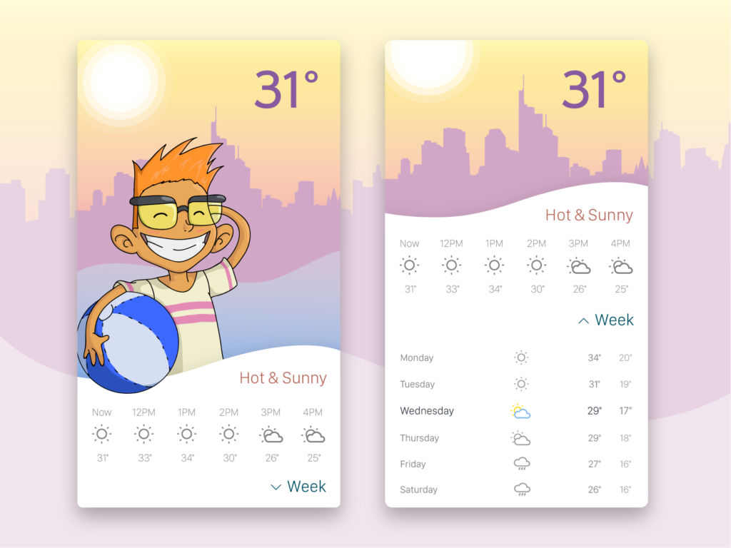 weather-app-ui-design