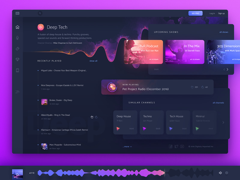 desktop-music-streaming-UI