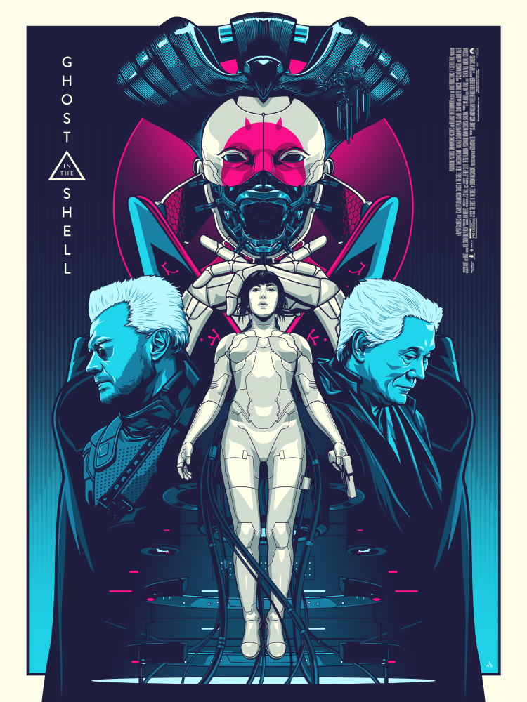 Ghost-in-the-Shell-Poster-design