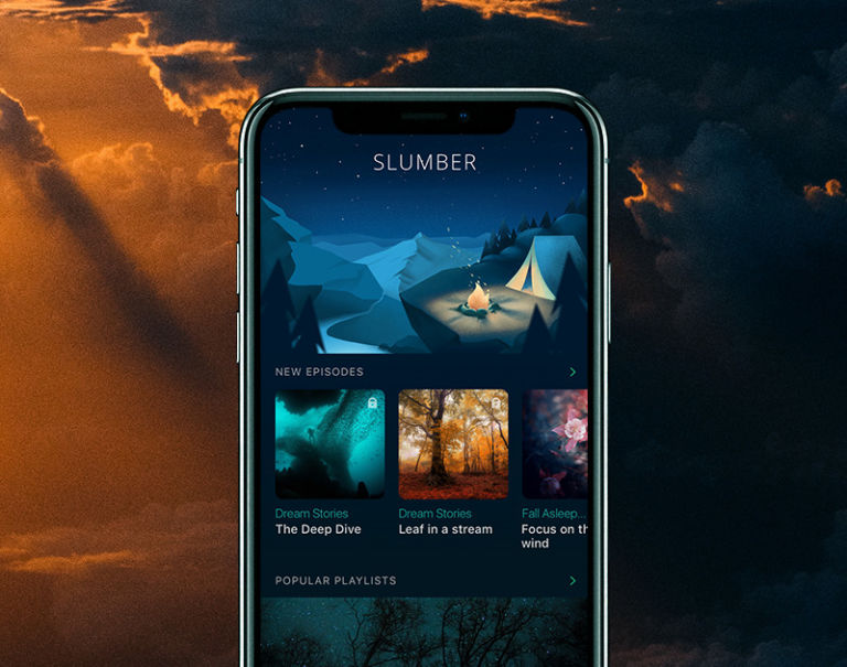 Design Case Study: Slumber. Mobile UI for Healthy Sleeping