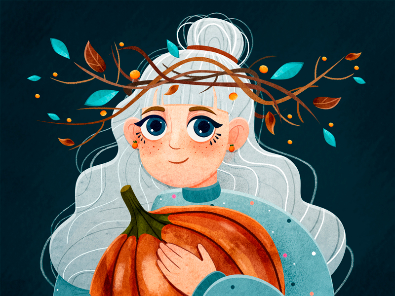 autumn character design