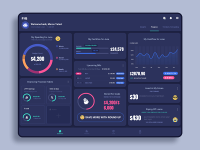 Foot the Bill: Inspiring UI Designs for Finance Apps