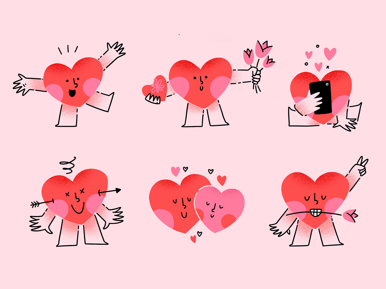 valentine stickers
