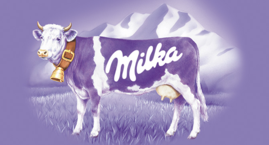 milka cow mascot