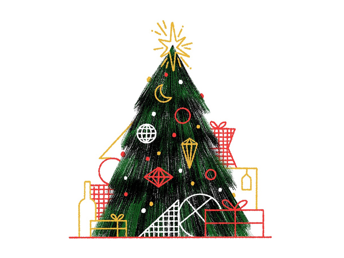 Favourite Christmas things!  Christmas card design, Christmas  illustration, Christmas drawing