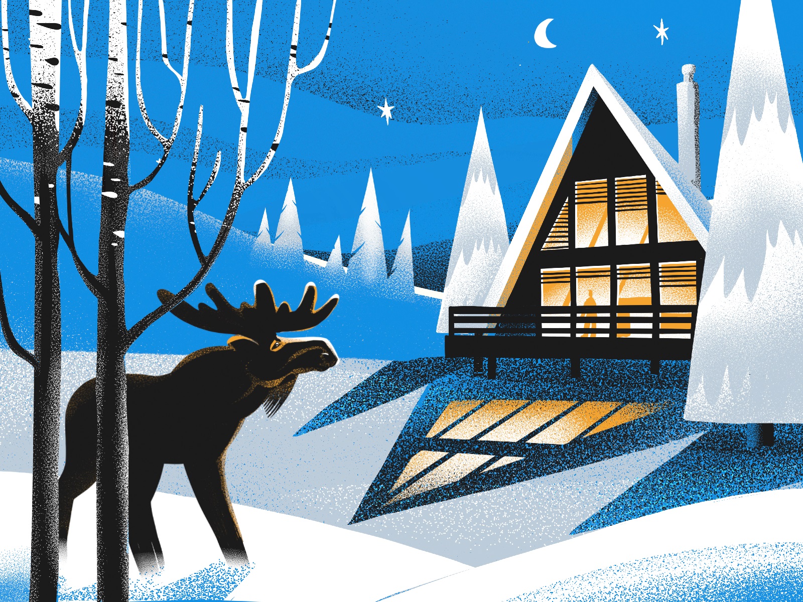 Snowy Art: Fresh Collection of Winter Illustrations