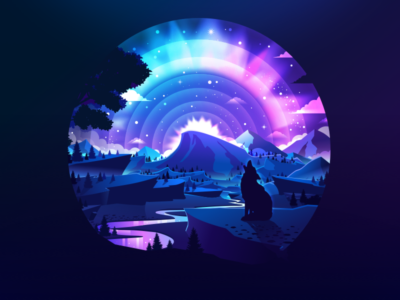 Illustration Art: Visual Story Circles by Andrey Prokopenko — Design4Users