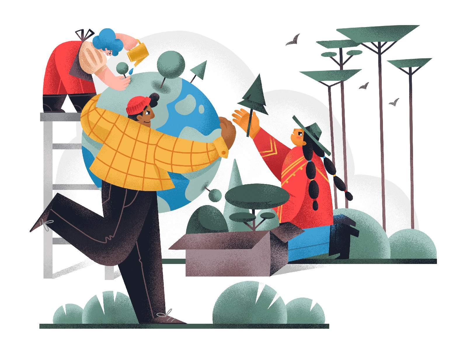 Earth Day: Illustrations About Taking Care of Our Planet