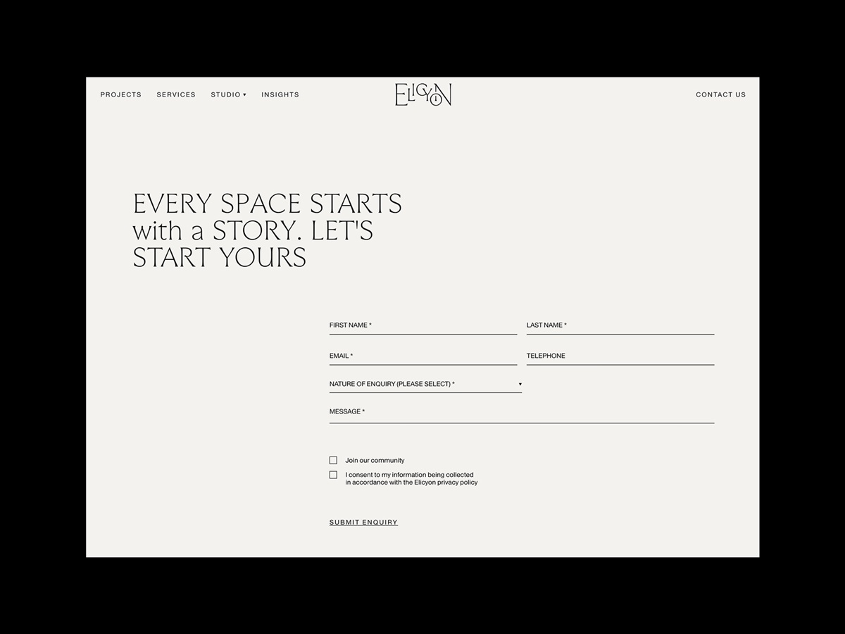 contact page elicyon web design design4users