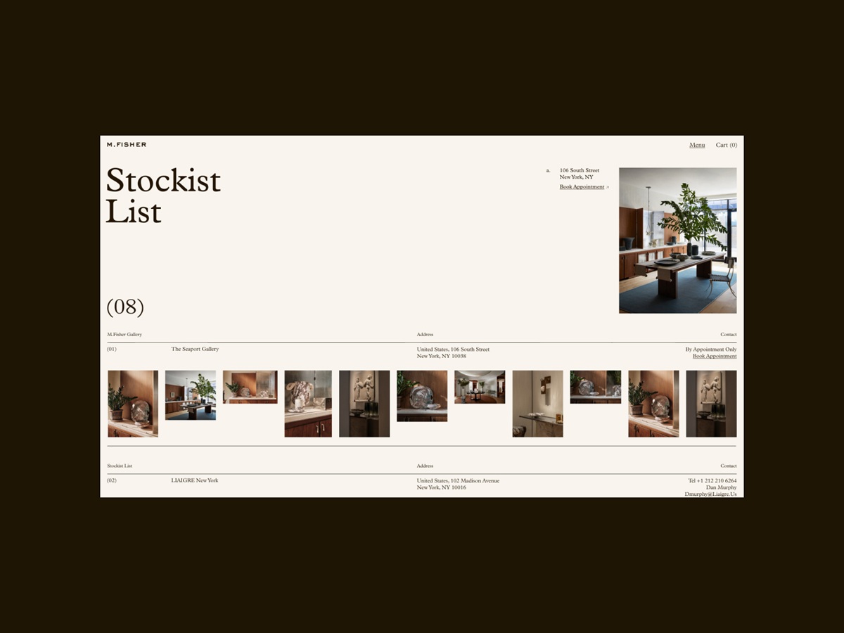 matthew fisher website design negative space design4users