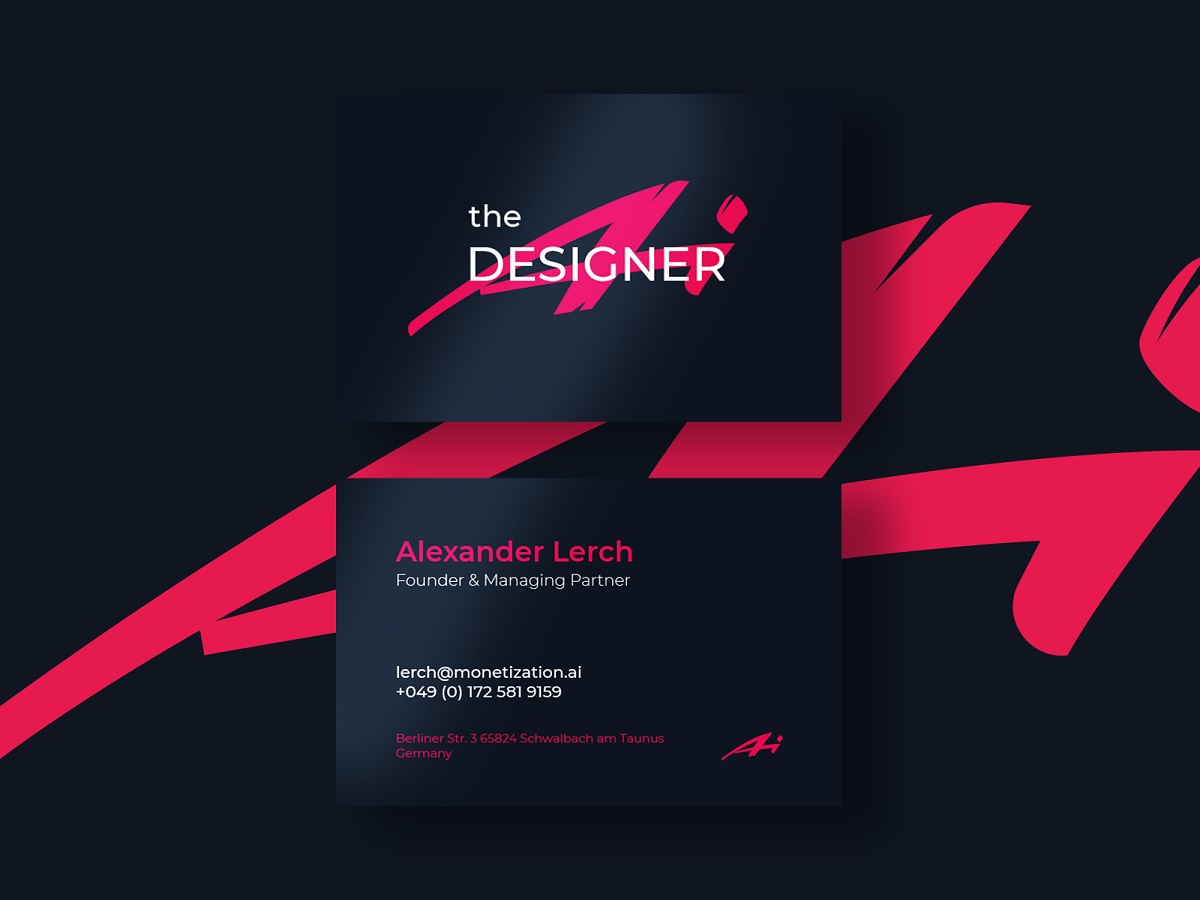 business_card design designer ai