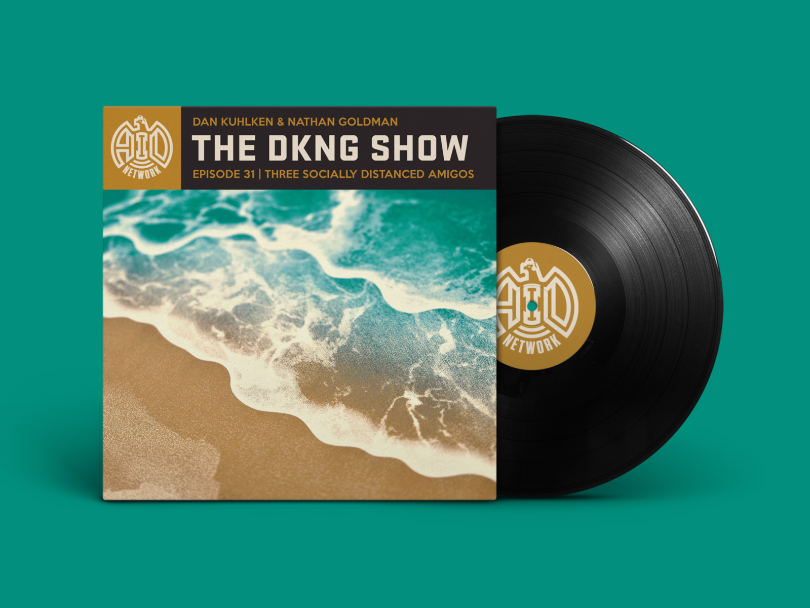 dkng podcast cover images design