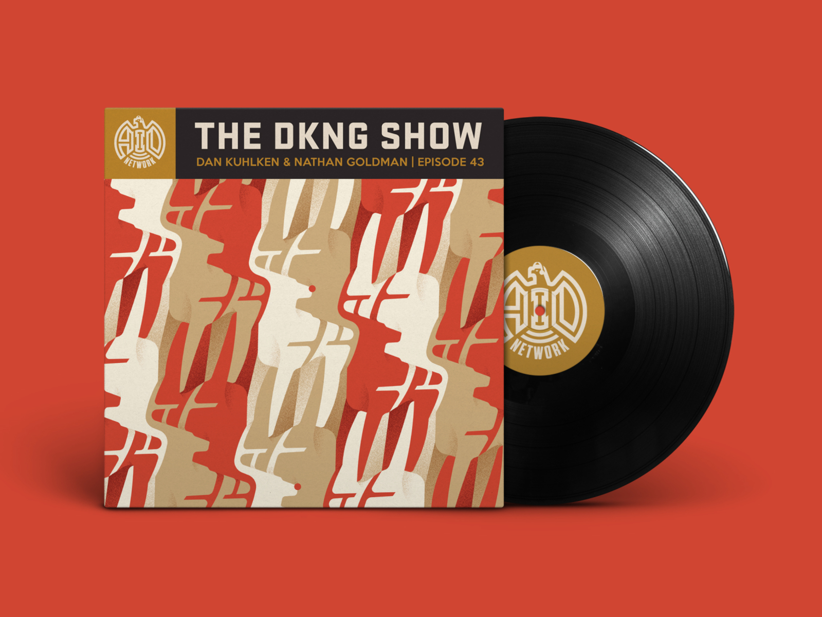 dkng podcast cover images design