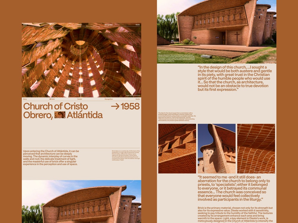 eladio dieste website design design4users visual dividers article 1