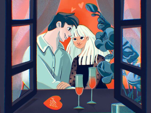 Love Is All You Need: Heartwarming Set of Romantic Illustrations