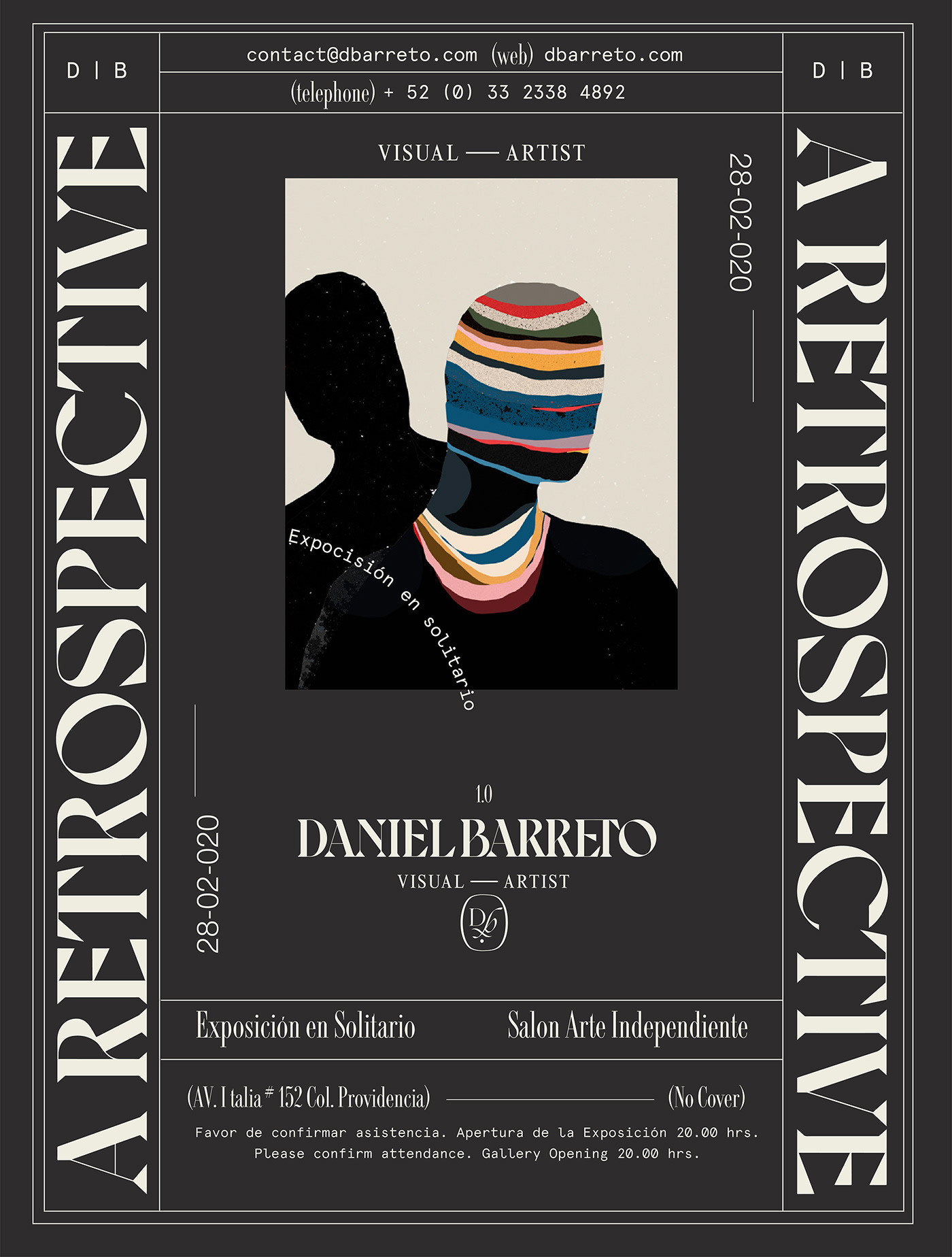 Daniel Barreto Visual Identity monotypo studio