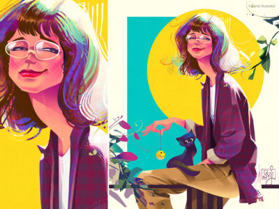 Vibrant Universe Of People Illustrations By Samji Illustrator ...