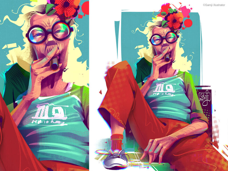 Vibrant Universe Of People Illustrations By Samji Illustrator ...