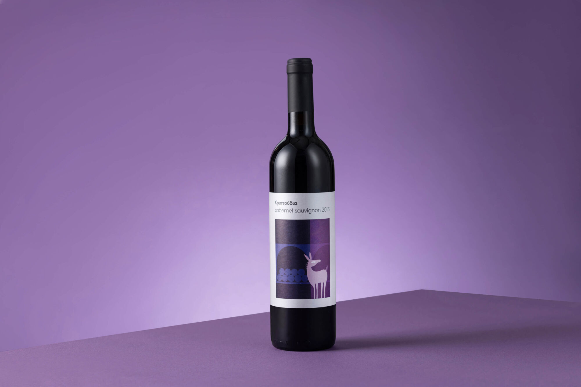 Chrystoudia Winery packaging design