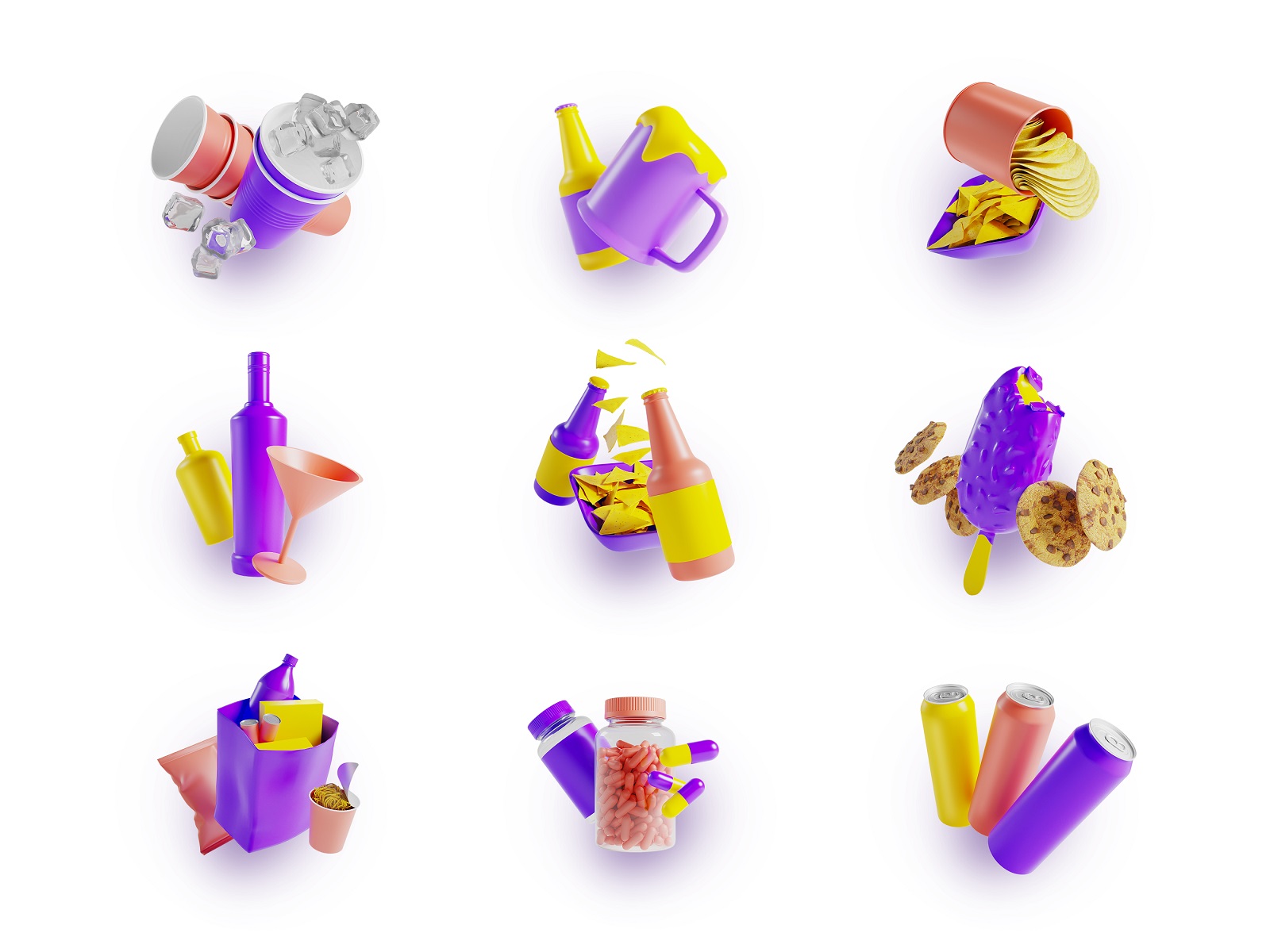 glup-3d-icons-design