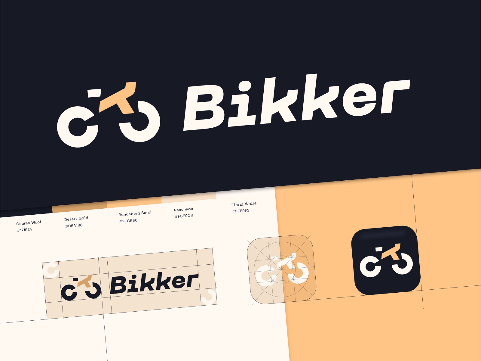 biker service logo design tubik agency blog