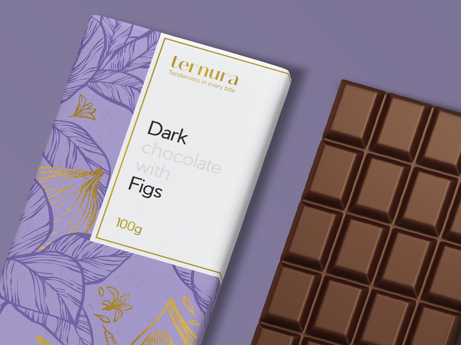 Chocolate brand packaging design tubik