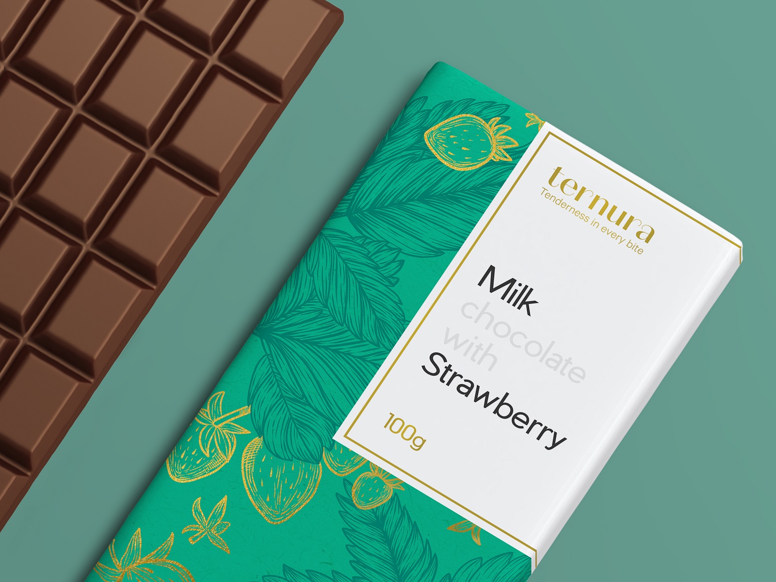 Chocolate brand packaging design tubik