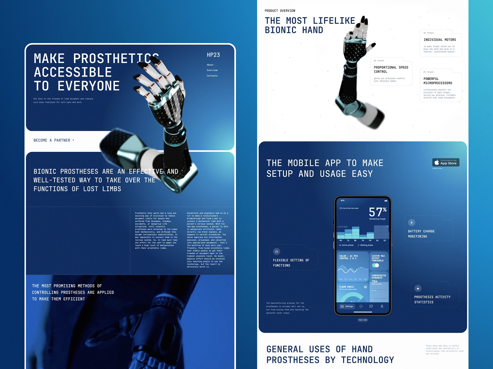 prosthetic-website-home-page-tubik-design