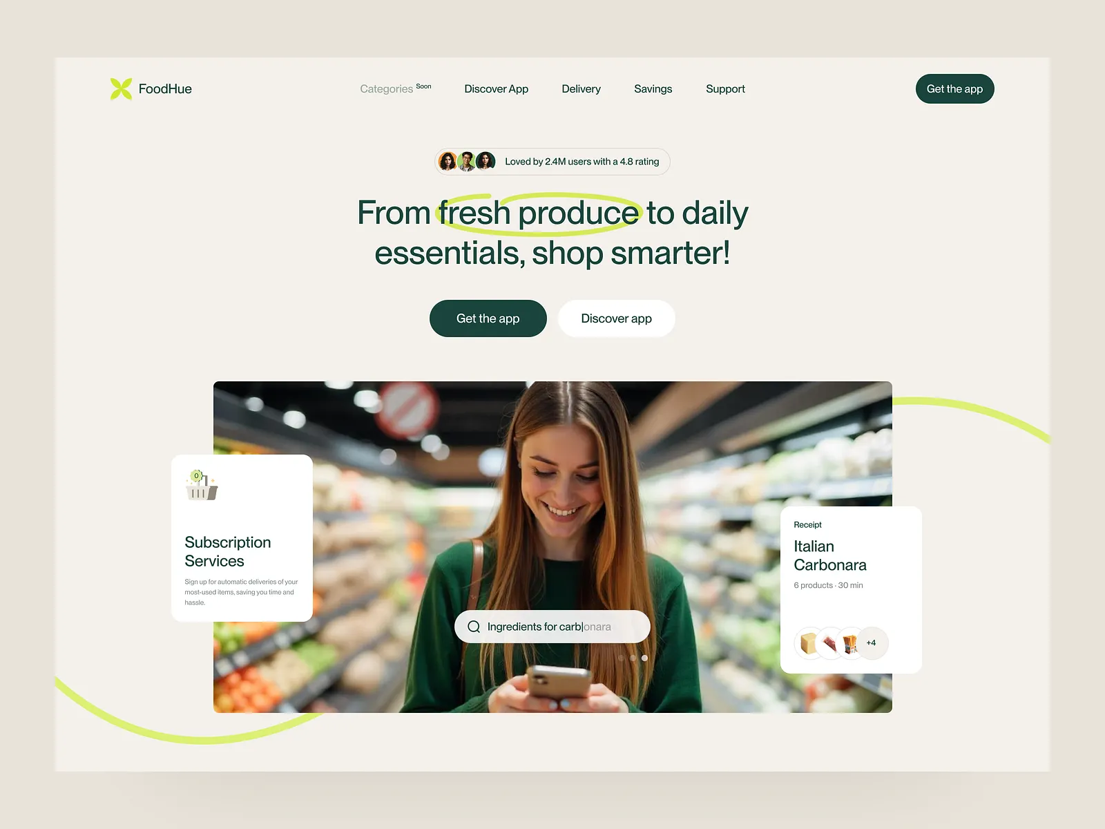 grocery app dawid petrasiak mobile design design4users