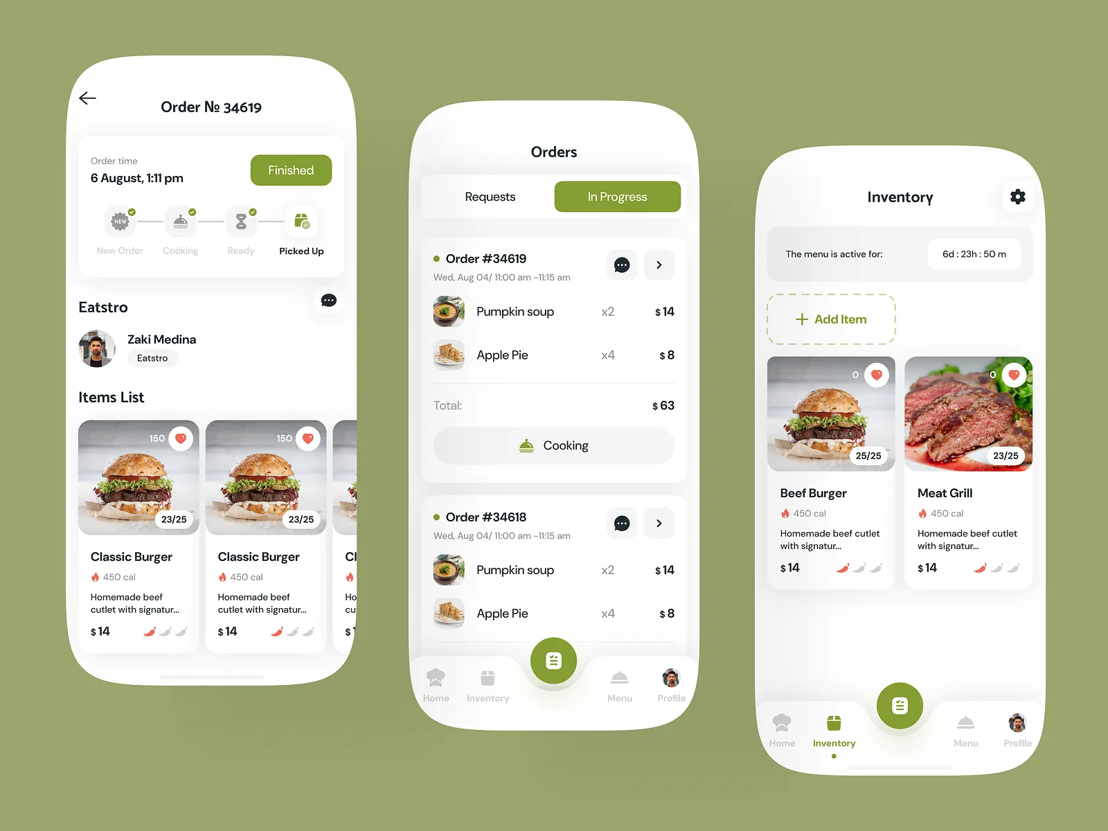 food app design tino design4users