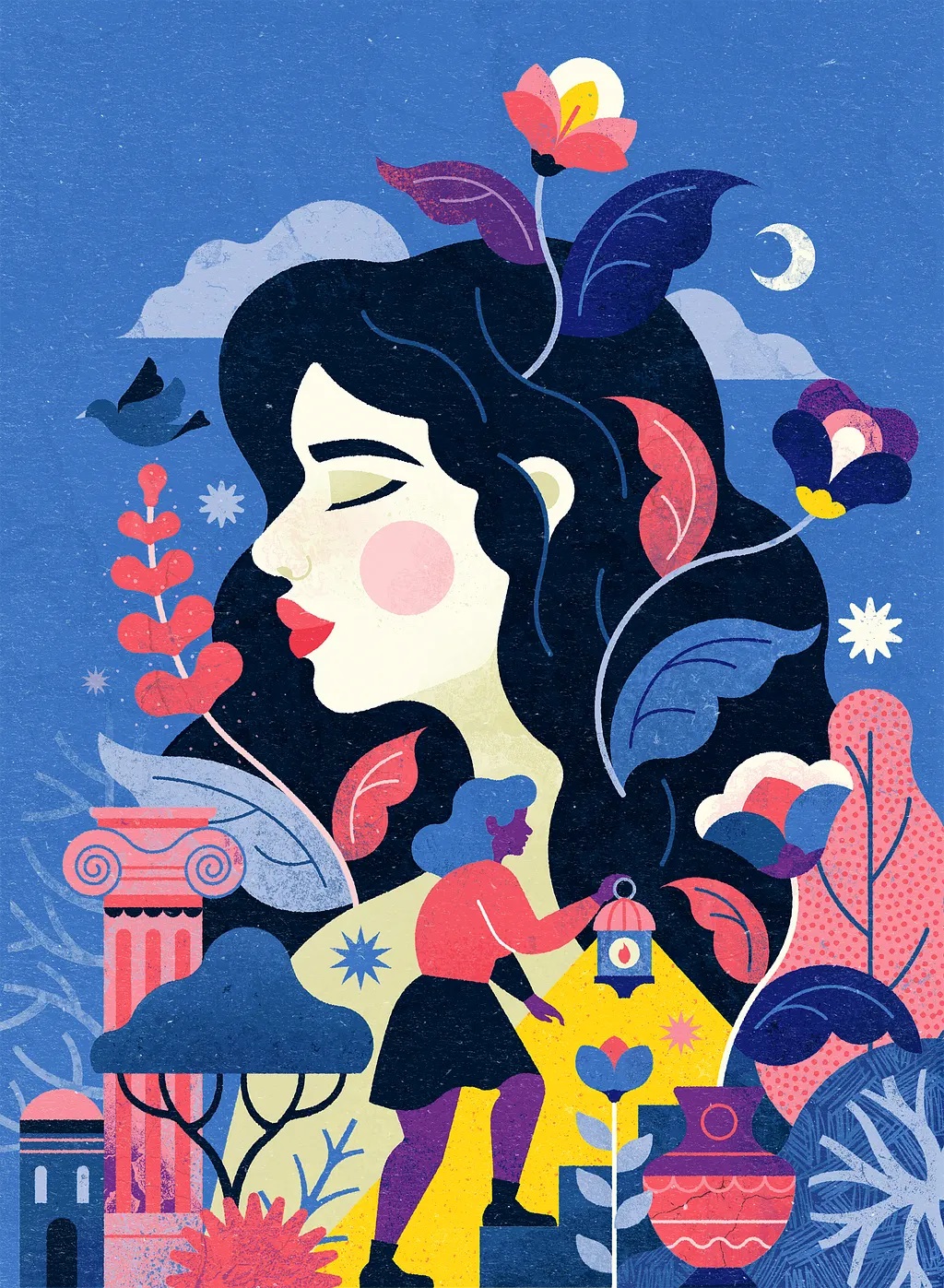 Vibrant Digital Art by Illustration Artist Aronne Nembrini