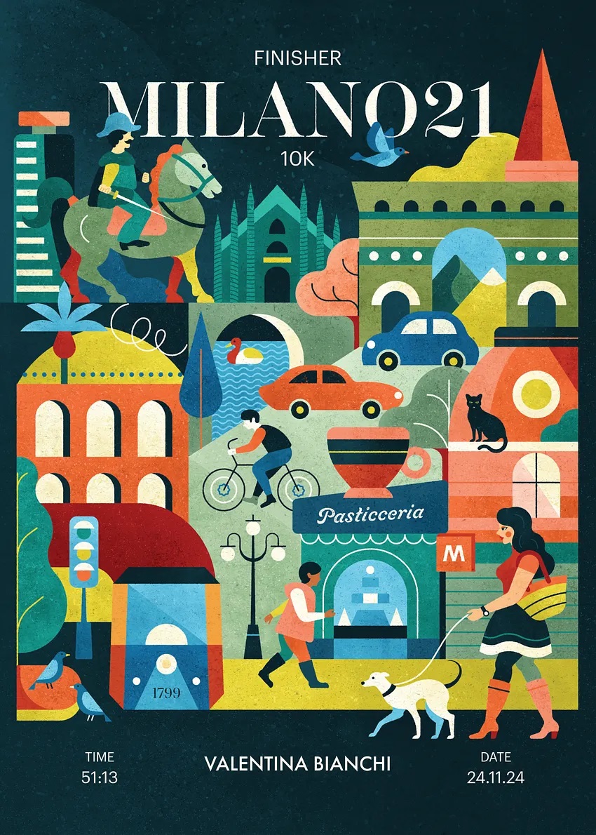 digital illustration artist Aronne Nembrini design4users