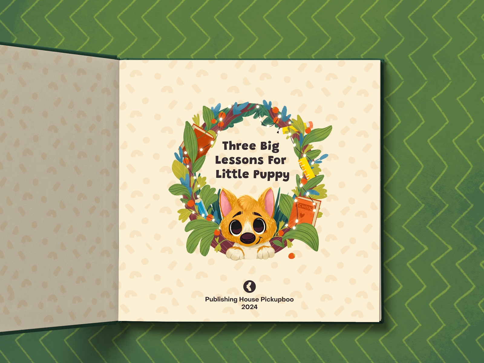 picture book illustration design case study tubik arts book front endpaper