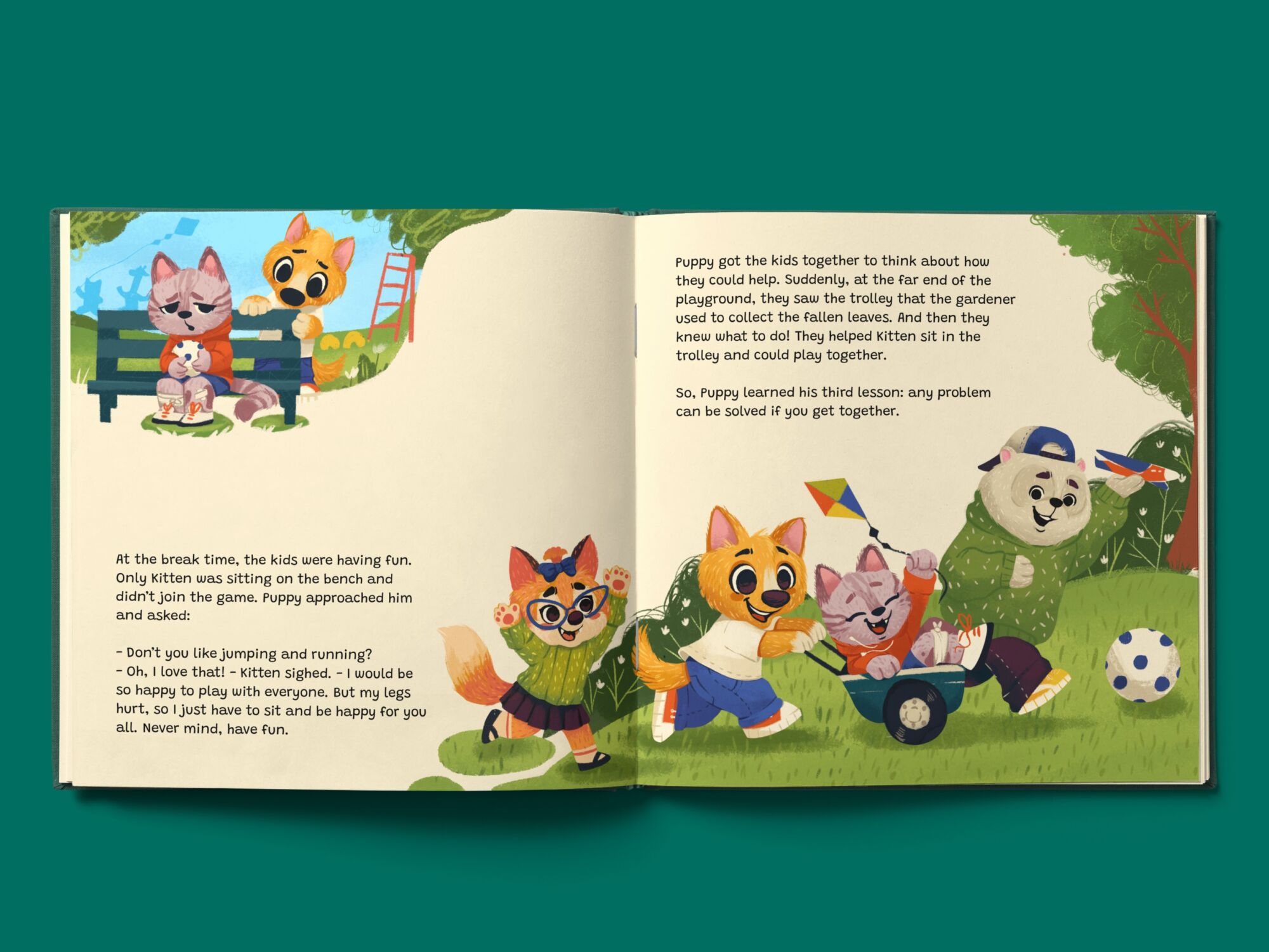 picture book illustration design case study tubik arts book spread