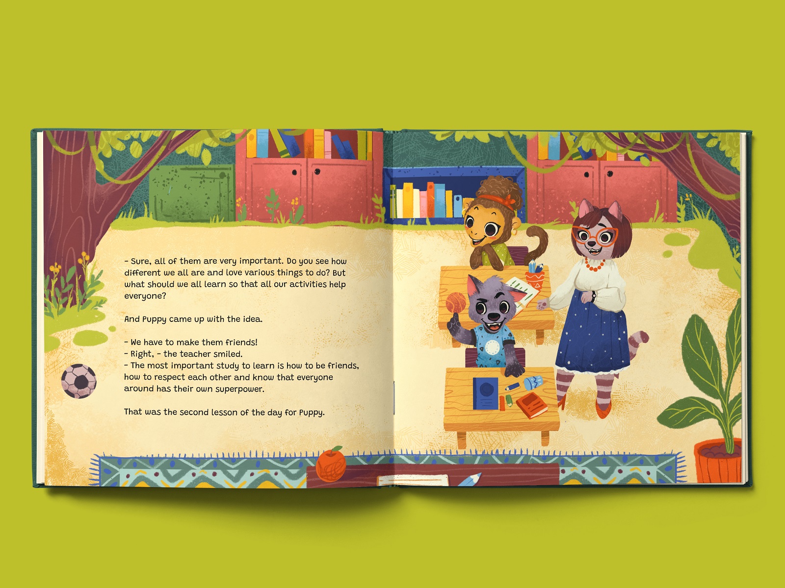 picture book illustration design case study tubik arts book spread