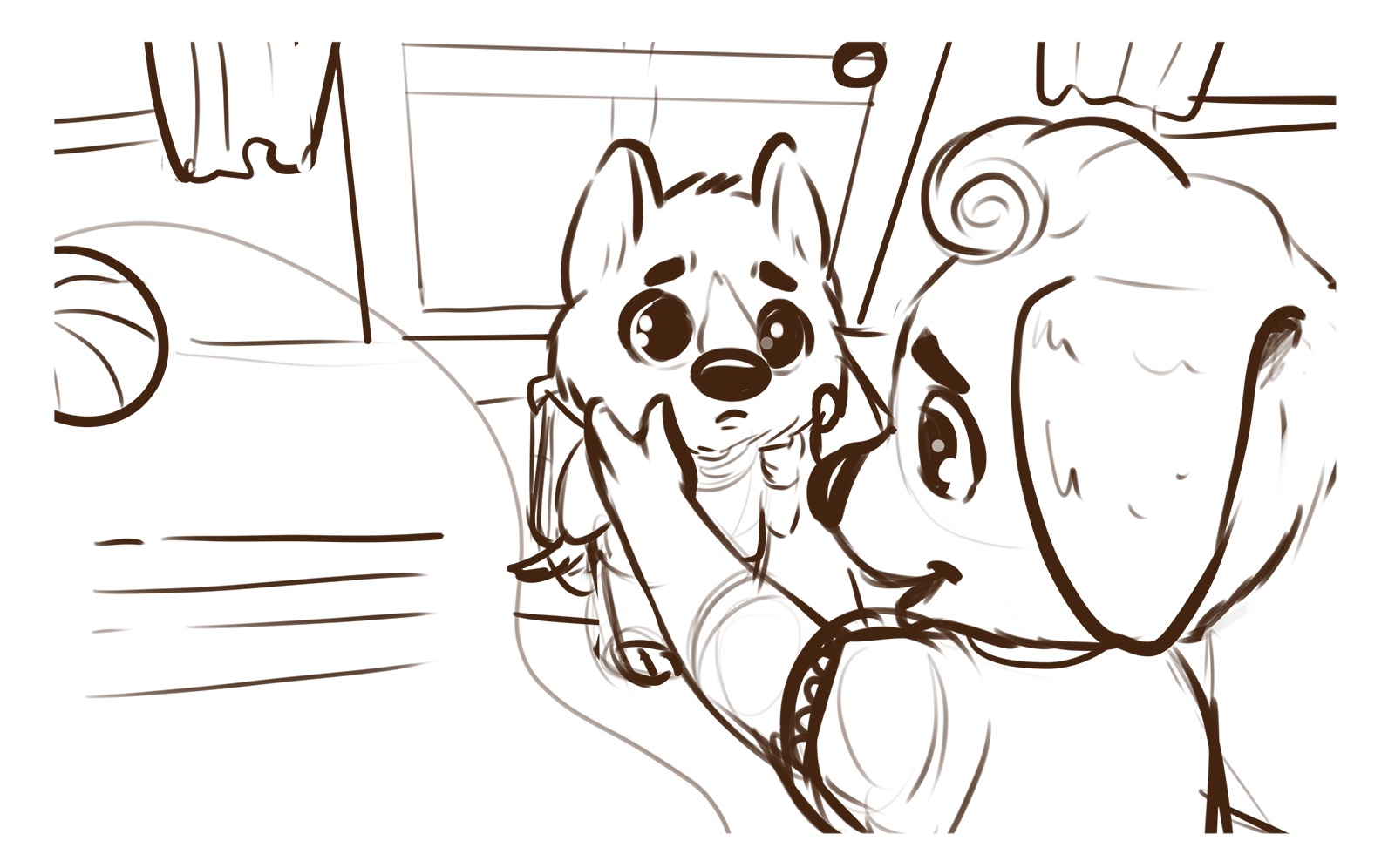 picture book illustration design case study tubik arts sketch 2