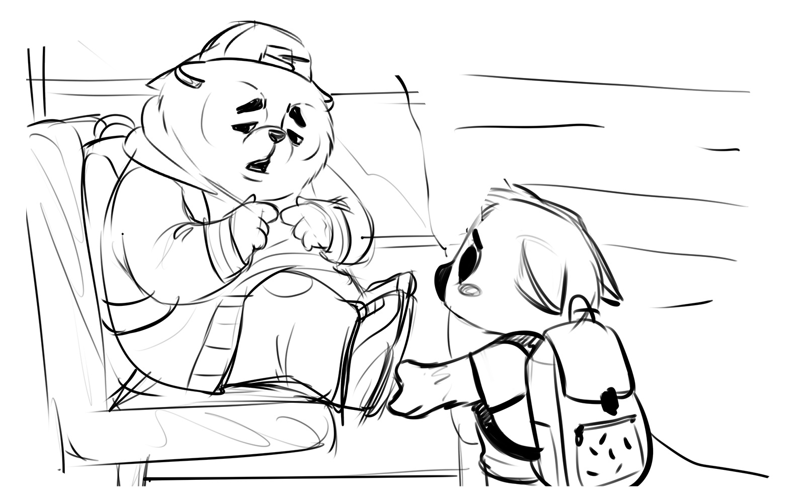 picture book illustration design case study tubik arts sketch 4