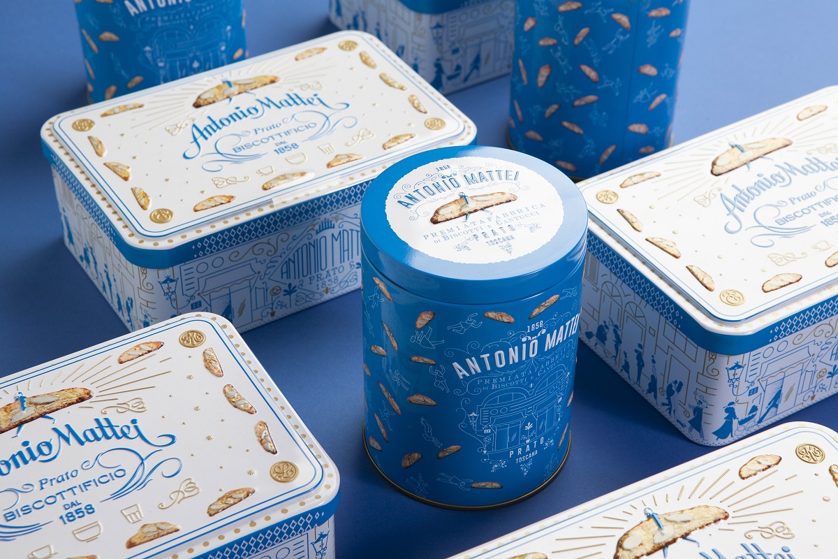 Artistic Packaging Design for Italian Biscuit Factory