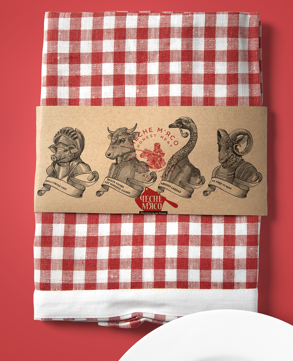 packaging identity design honest meat shkriblyak