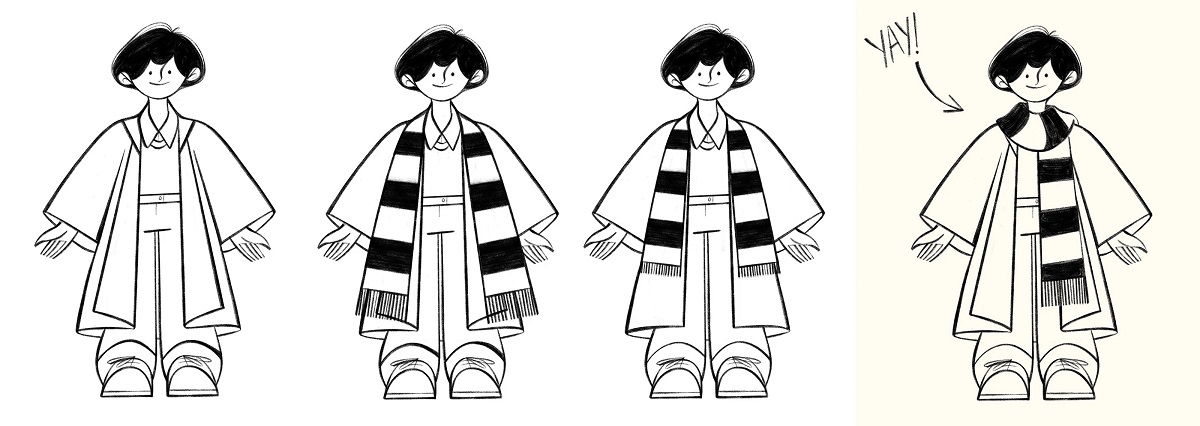 The Net Gabriella Szendrey mascot art