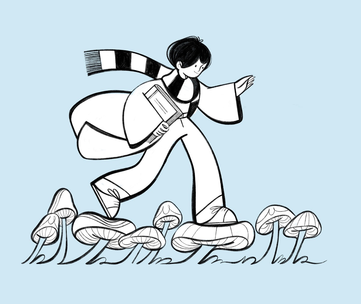 Character Illustrations by Gabriella Szendrey for The Net School