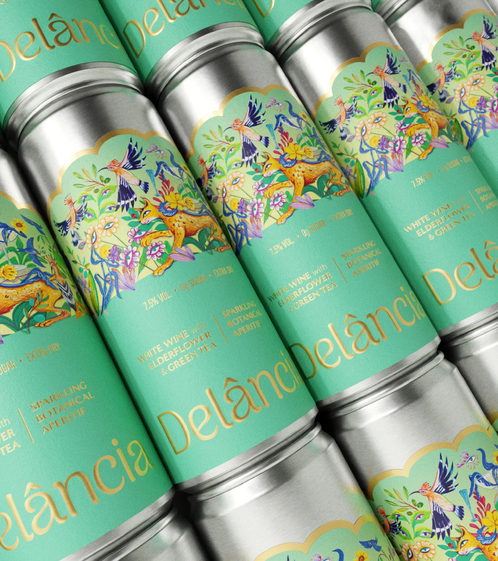 kingdom and sparrow drink packaging design design4users