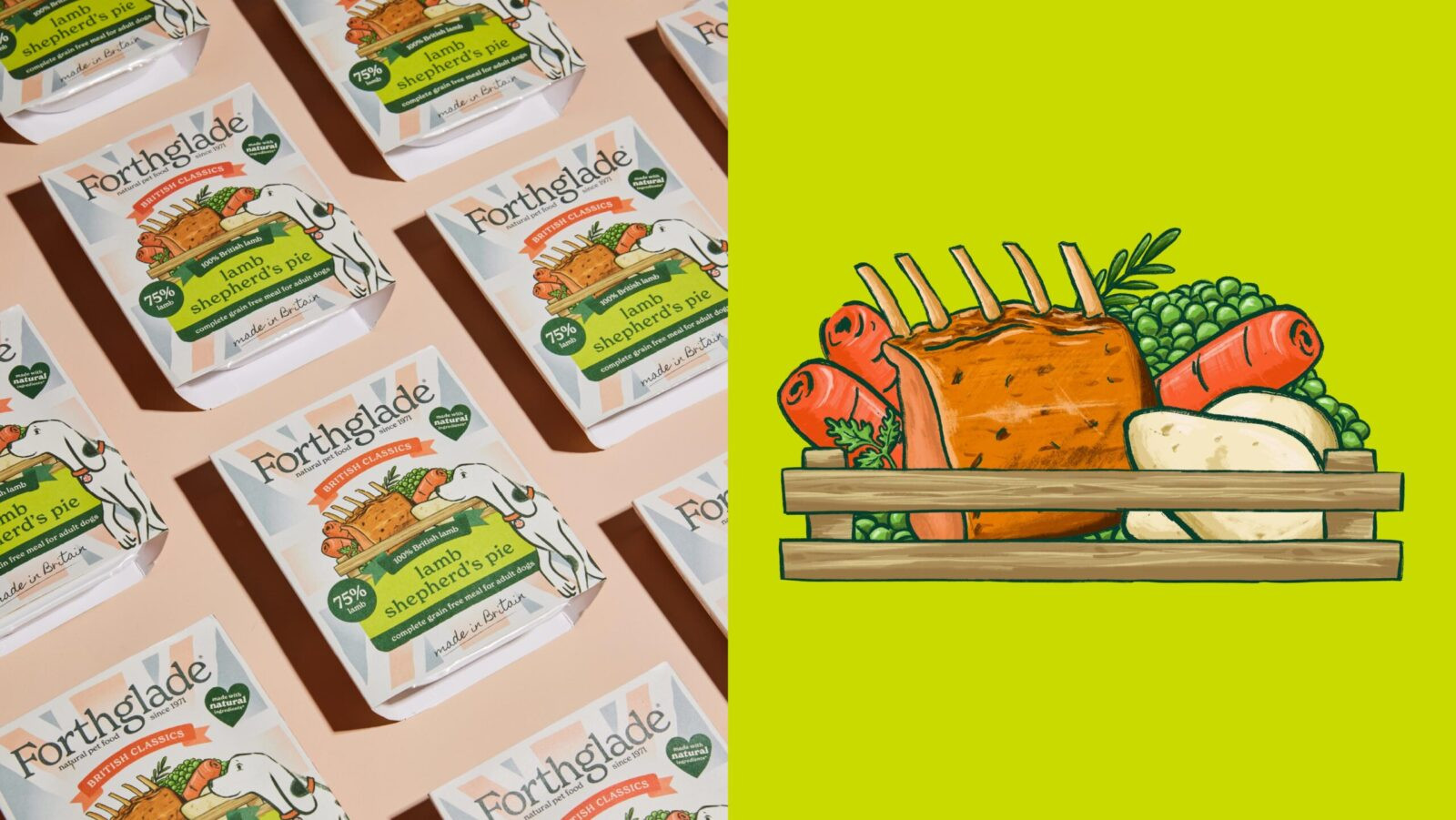 kingdom and sparrow pet food packaging design design4users