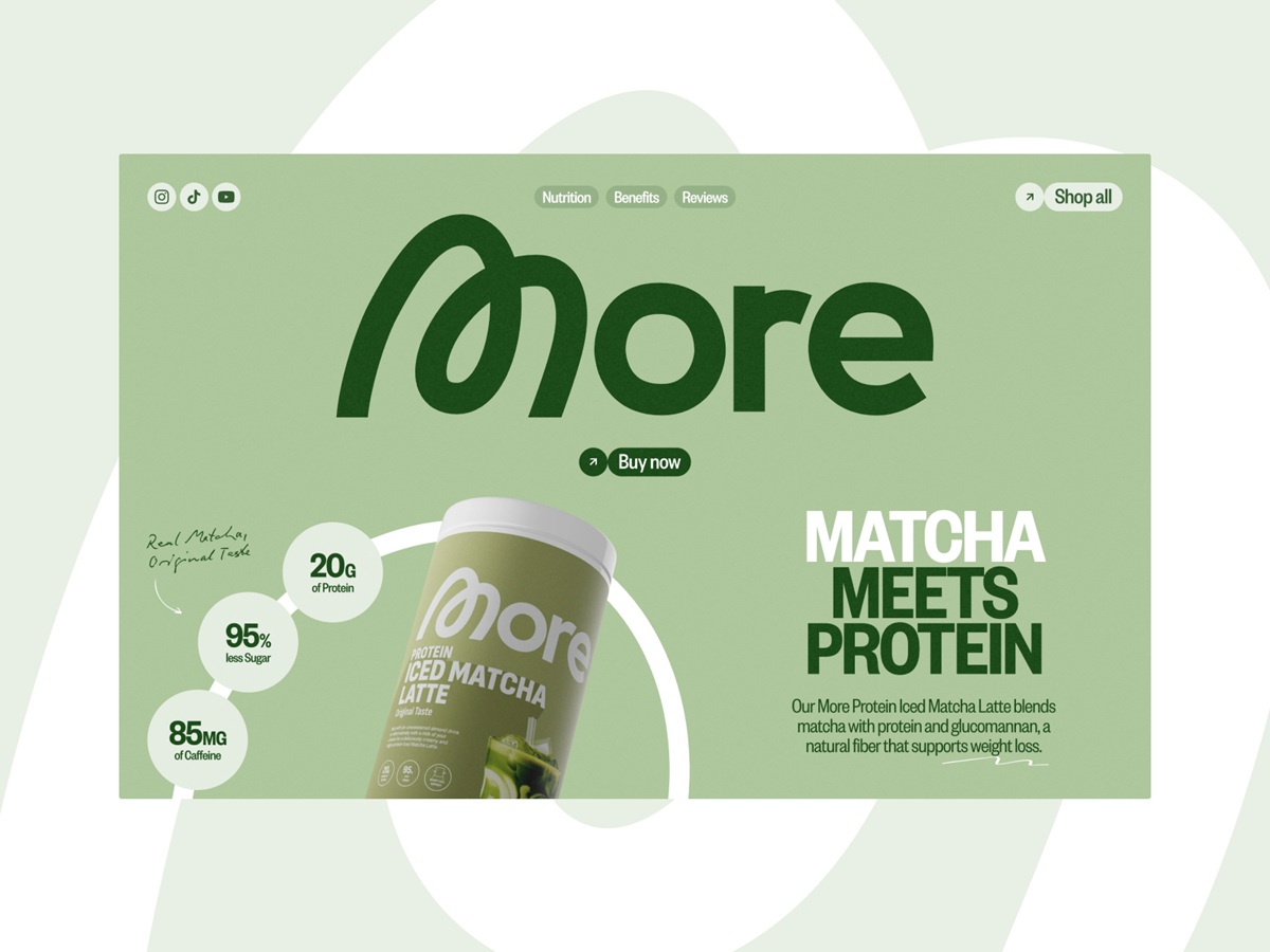more nutrition website design futurethree design4users